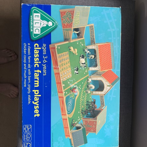 Elc classic farm playset with - elc,