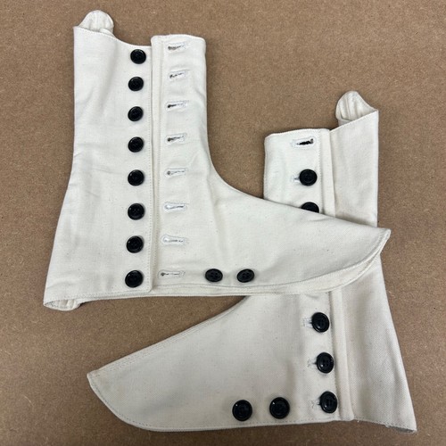 Scottish white gaiters - white,
