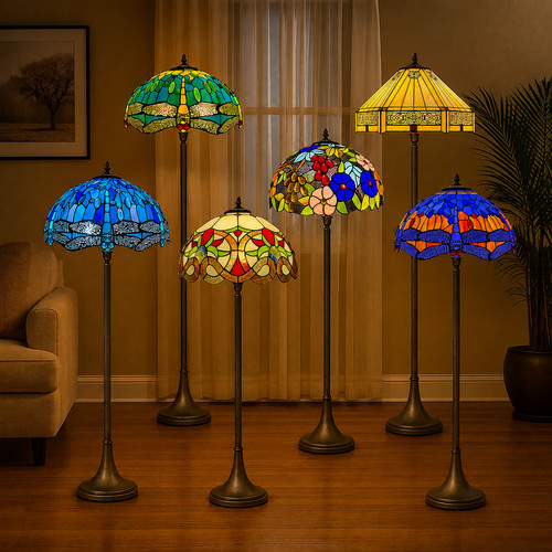 16inch tiffany style - 16inch, stained