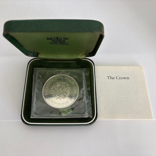 1972 silver wedding crown - silver,