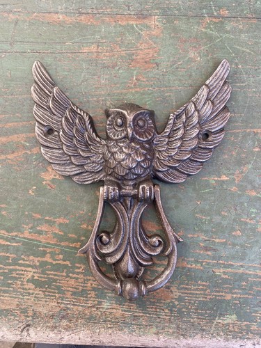 Winged owl antique - owl,