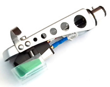 Litz Wired Headshell + Audio Technica AT-VM95E Cartridge For Sanyo Turntable