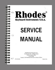 FENDER RHODES PIANO SERVICE