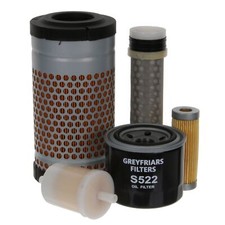500 Hour Filter Service Kit for Kubota K 008-3 Mini Excavator (0.9T) 