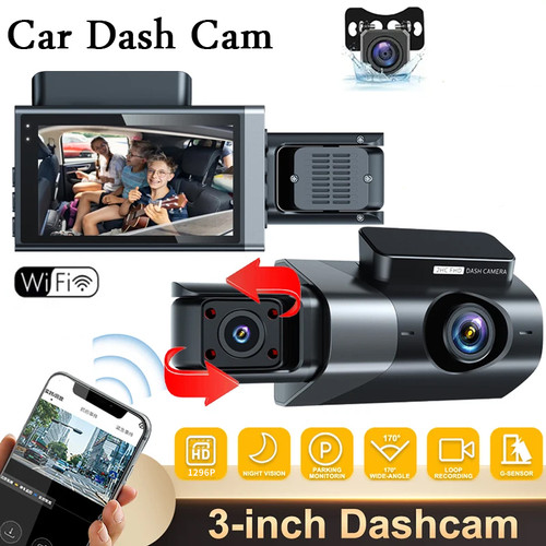 Wifi 1080p dual len car - 1080p,