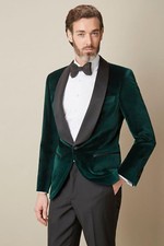 Men Green Elegant Luxury