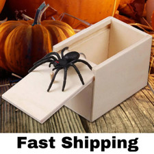 Spider In A Box Prank Wooden