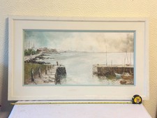 Nautical Oil Painting Framed