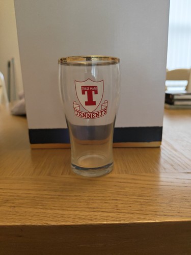 Tennent lager half - half, pint