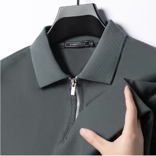 Men slim fit polo shirt - shirt, half