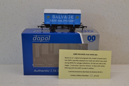 Dapol gwr salvage iron mink - salvage,