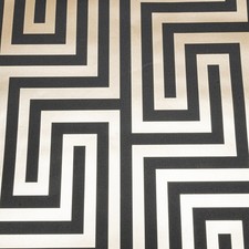 Black Gold Geometric Wallpaper