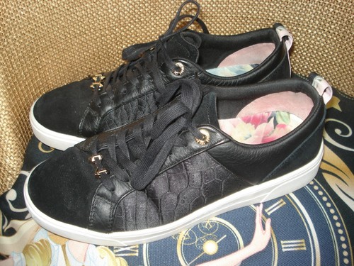 Ted baker black - ted, leather