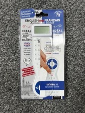 IF Electronic Collins Dictionary Thin Bookmark English-French White New