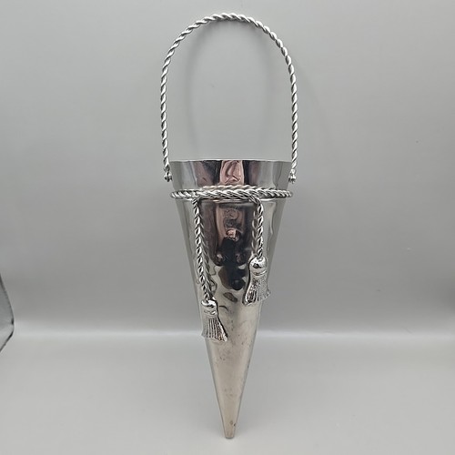 Vintage silver plated tussie - silver-plated,