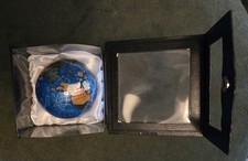 Unique Art Gemstone Globe