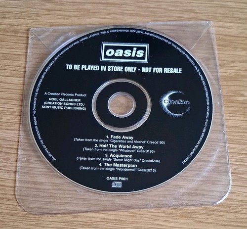 Oasis sides promo - oasis, cd