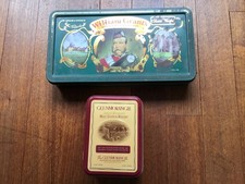 2 empty Scotch Whisky tins -