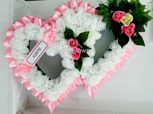Artificial silk funeral - artificial, double
