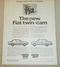 Fiat twin-cam. advert.
