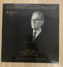 SAX 2347  Klemperer Conducts Wagner Philharmonia Columbia Stereo Ex/Ex Vinyl