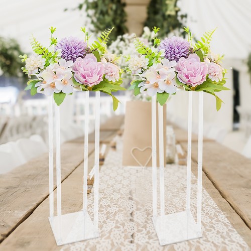 2pcs acrylic flower stand - 2pcs,
