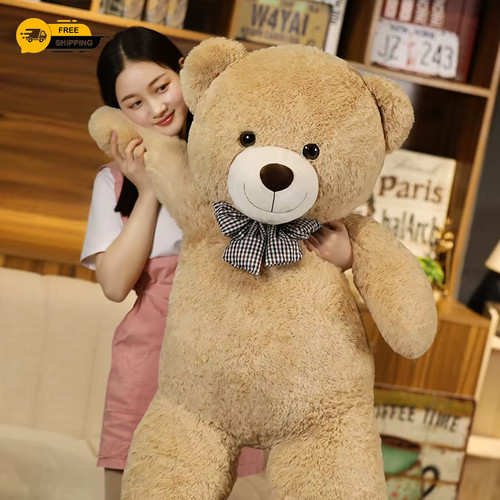 Giant 105cm soft teddy bear - giant,