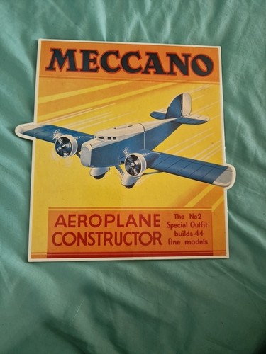 Meccano aeroplane constructor - meccano,