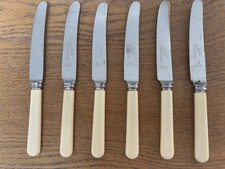 Vintage Epee Ewart Perkins  Knife Set X 6 - Frith Stainless Steel
