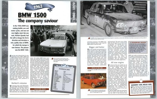 Bmw 1500 1960 1970 - -, a