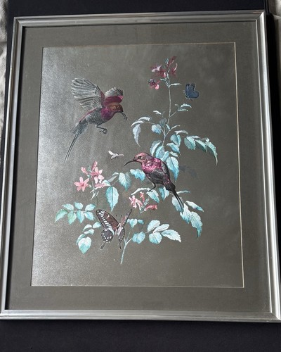 Vintage large dufex foil art - large,