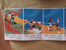 LNER East Coast Railway Poster