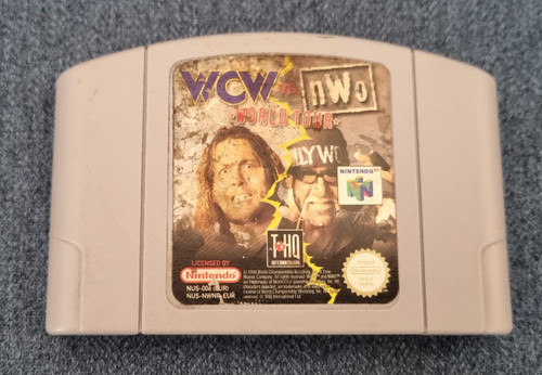 Nintendo n64 game - nintendo, wcw