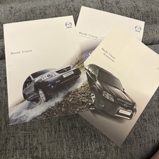 MAZDA TRIBUTE SALES BROCHURE, TECH SPEC GUIDE AND ACCESSORIES SUPPLEMENT 2003