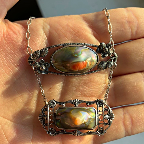 Antique art nouveau blister