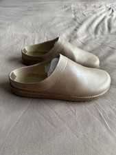 Haflinger Leather Clogs Mule