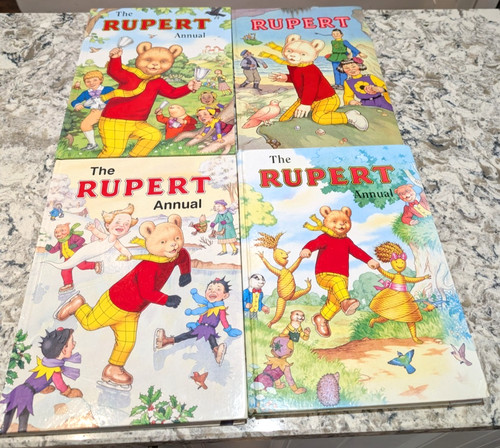Rupert annuals published - rupert, annuals,