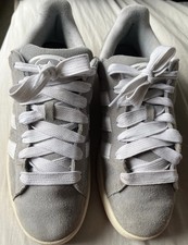 Adidas Campus Dove Grey Suede Old School NYC Run DMC Urban Streetwear Sneakers 