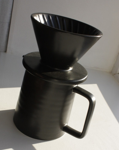Stoneware coffee maker - stoneware, drip
