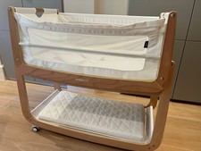 Snuzpod 5 Bedside Crib Natural