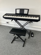 Yamaha P35 digital piano with 88 weighted keys used in excellent condition 