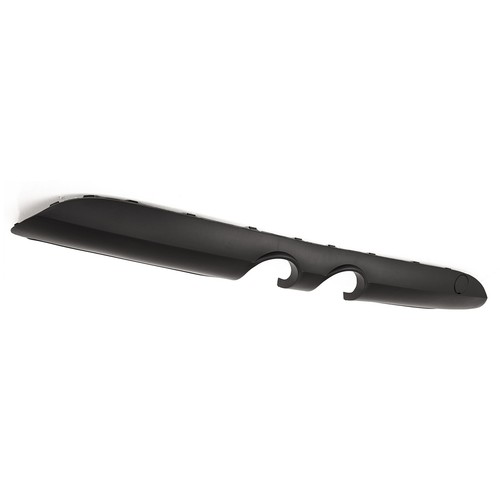 Rear bumper diffuser - bumper, cut