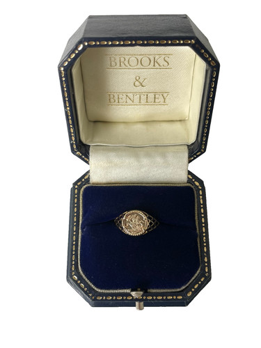 9ct gold george vintage - 9ct, st