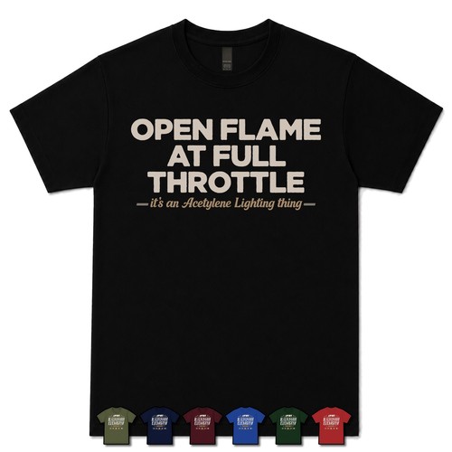 Open flame full throttle - full,