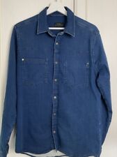 ZARA Men's Denim Shirt Size
