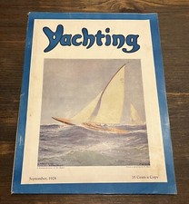 1928 YACHTING MAGAZINE