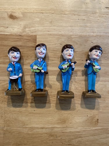 Beatles figurine set - beatles, x4
