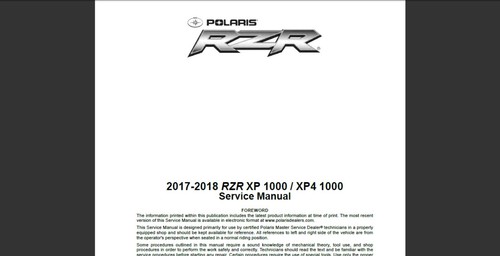2017 2018 polaris rzr 1000 - 2017, xp