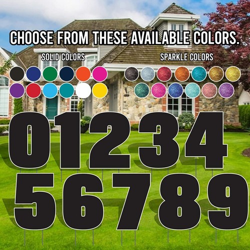 Jumbo inch yard sign - jumbo,