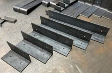 2 x Worktop Angle Brackets CORNER / ALCOVE SHELF Brackets  4"- 24" ZB